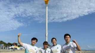 ビーチコールボール日本選手権で準優勝！